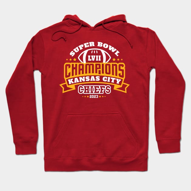 Kansas chiefs champions Hoodie by PRESENTA